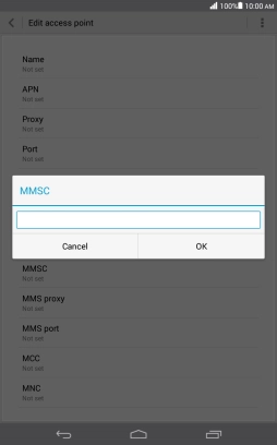 Key in http://pxt.vodafone.net.au/pxtsend and press OK.