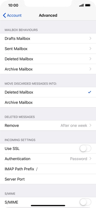 Press Authentication.