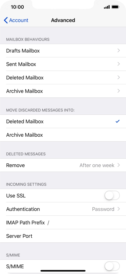 Press Authentication.