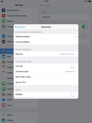 Press Authentication.