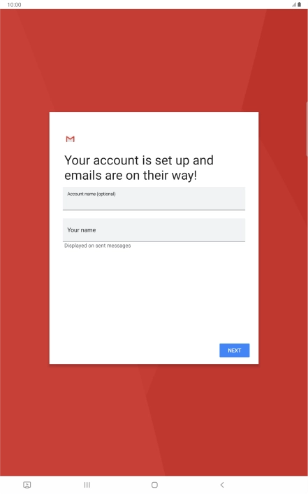 Press the field below 