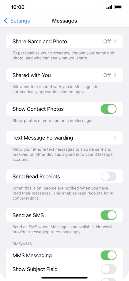 Slide your finger upwards starting from the bottom of the screen to return to the home screen.