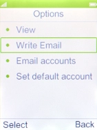 Select Write Email.