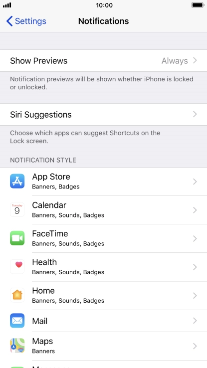 Press Show Previews.