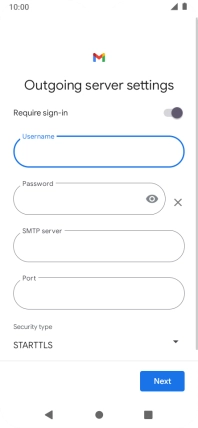 Press the field below 