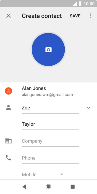 Press Phone and key in the phone number.