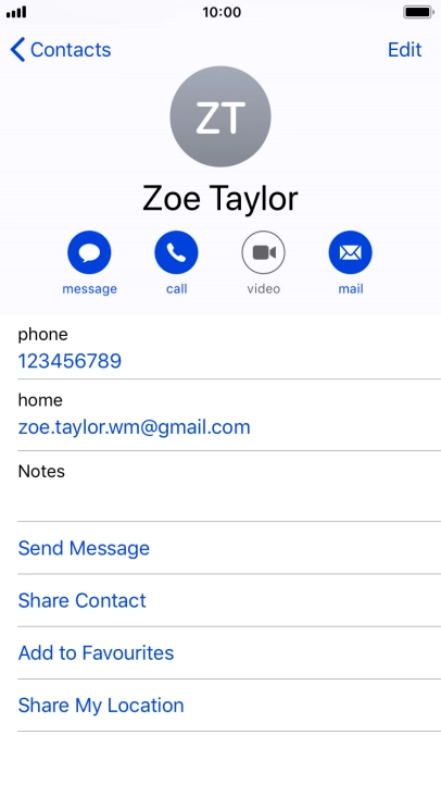 Press the required number.