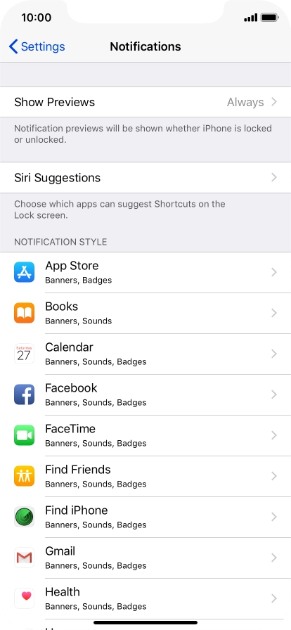 Press Show Previews.