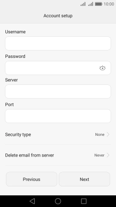 Press the field below 