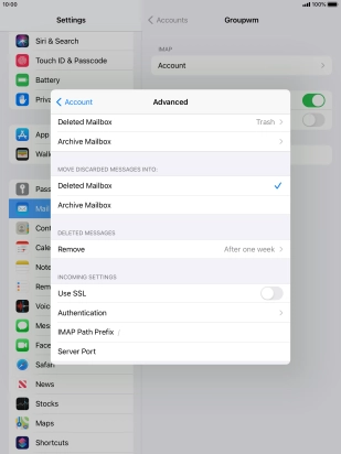 Press Authentication.