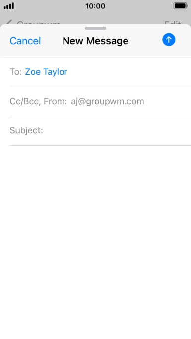 Press the field next to 