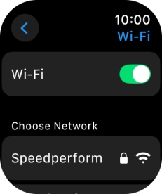 Press the Digital Crown several times to return to standby mode.