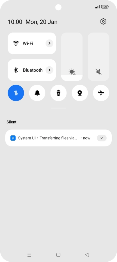 Press System UI.