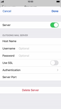 Press Authentication.