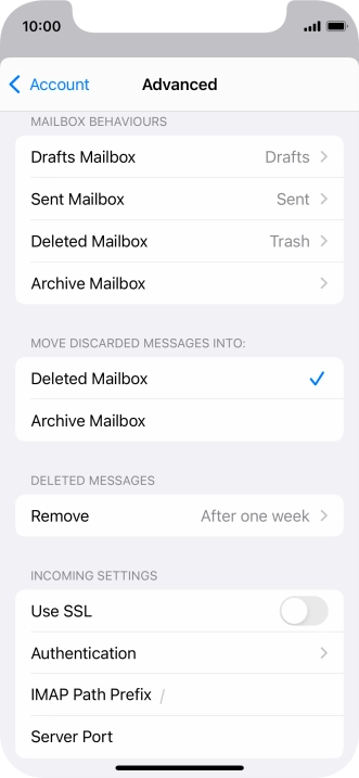 Press Authentication.