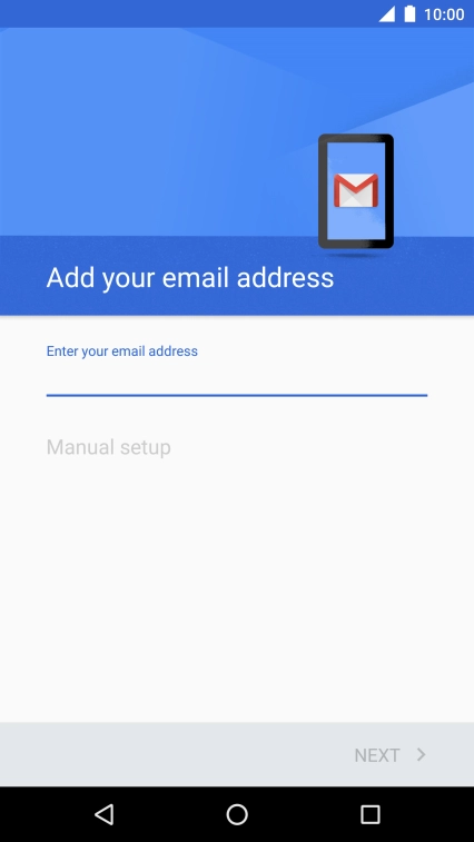 Press the field below 