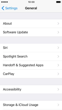 Press Software Update. If a new software version is available, it's displayed. Follow the instructions on the screen to update the phone software.