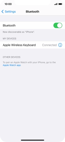 Slide your finger upwards starting from the bottom of the screen to return to the home screen.