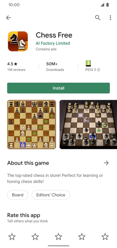 Slide your finger upwards starting from the bottom of the screen to return to the home screen.