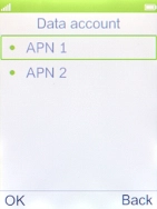 Select the required data connection.