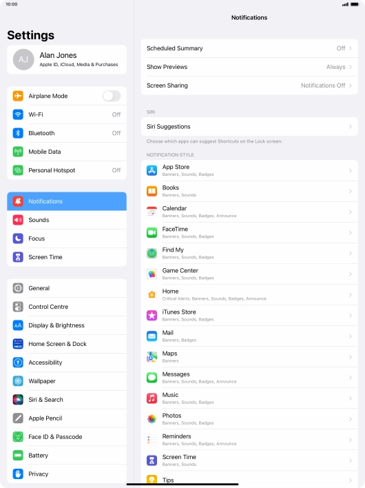 Press Scheduled Summary.
