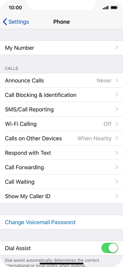Press Show My Caller ID.