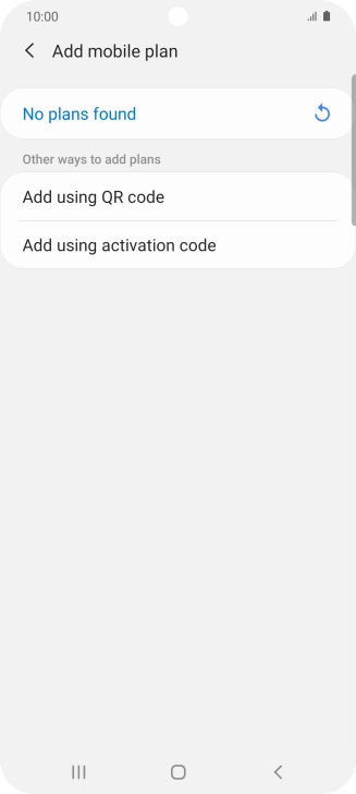 Press Add using QR code.