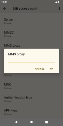 Key in 10.202.002.060 and press OK.