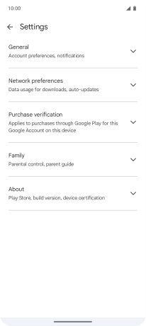 Press Network preferences.