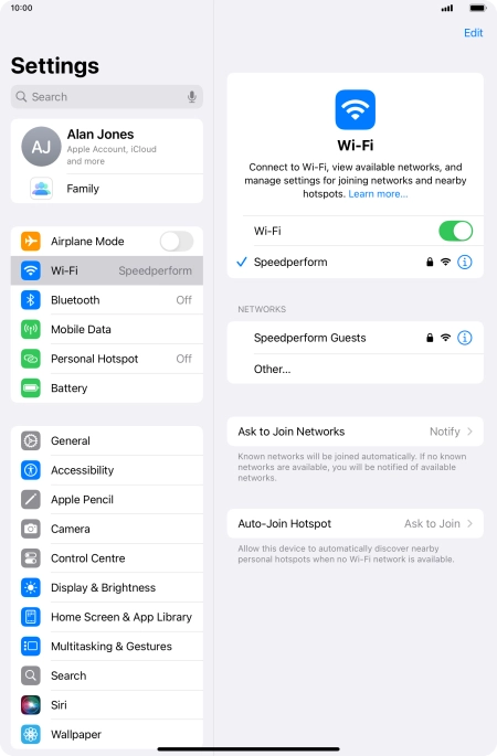 Slide your finger upwards starting from the bottom of the screen to return to the home screen.
