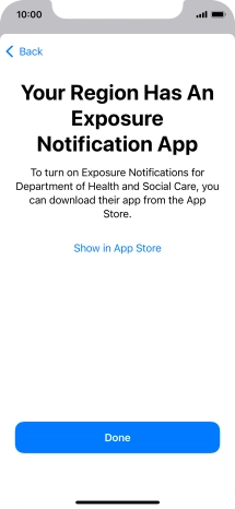 Press Show in App Store and follow the instructions on the screen to download and install the app.