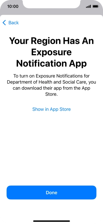 Press Show in App Store and follow the instructions on the screen to download and install the app.