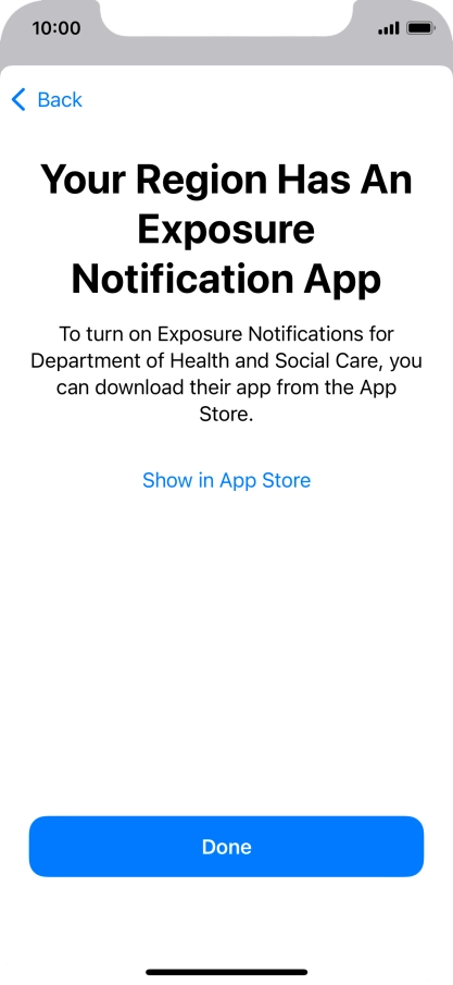 Press Show in App Store and follow the instructions on the screen to download and install the app.