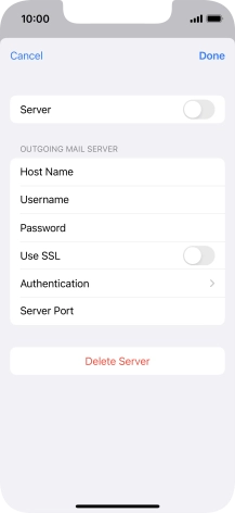 Press Authentication.