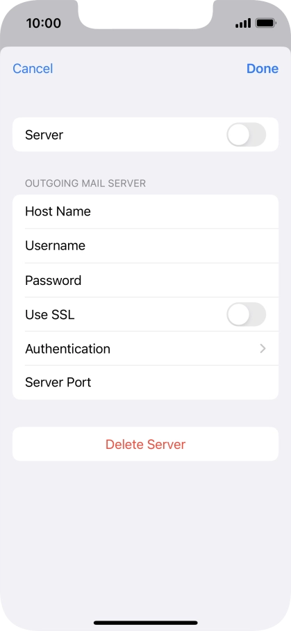 Press Authentication.