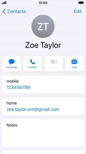 Press the required number.