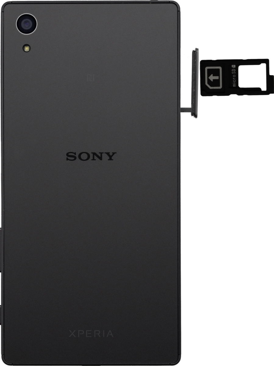 Remove the SIM holder from your phone.