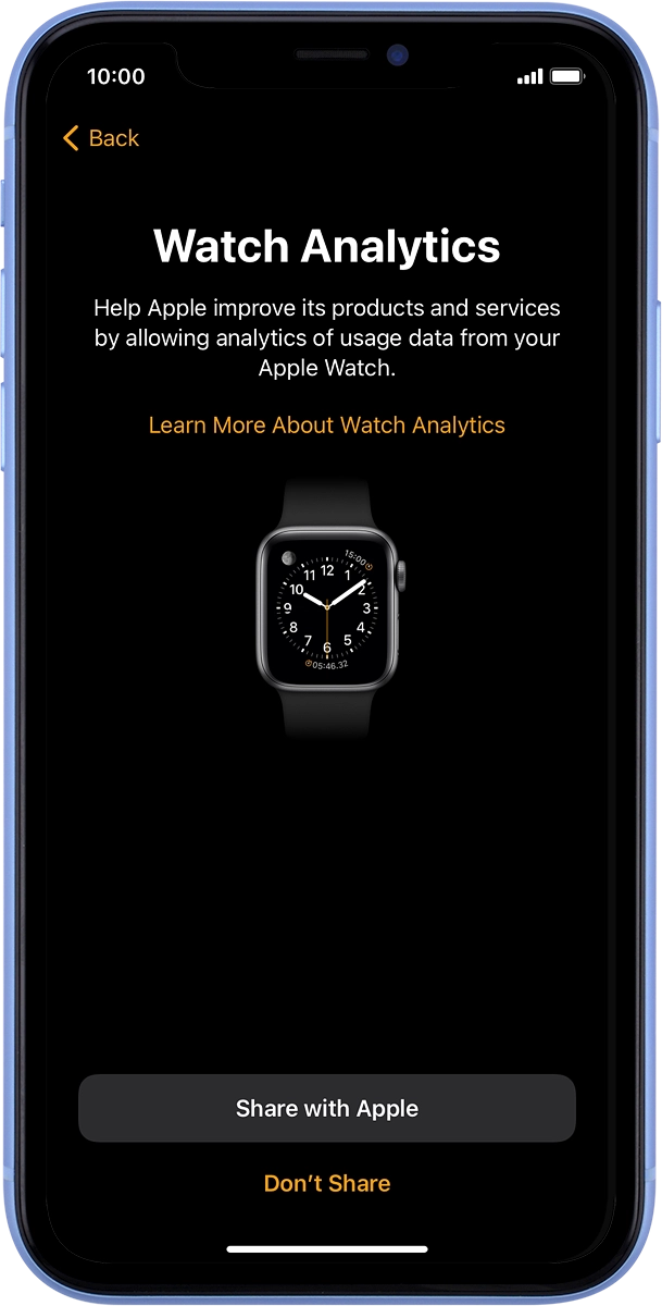 On your phone: Press the required setting.