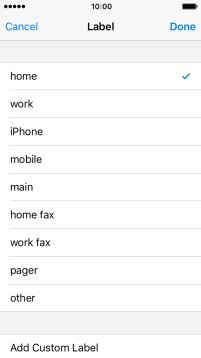 Press the required number type.