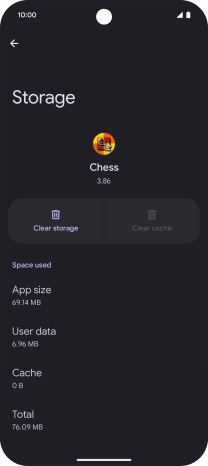 Slide your finger upwards starting from the bottom of the screen to return to the home screen.
