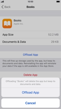 Press Offload App.