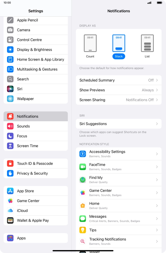Press Scheduled Summary.