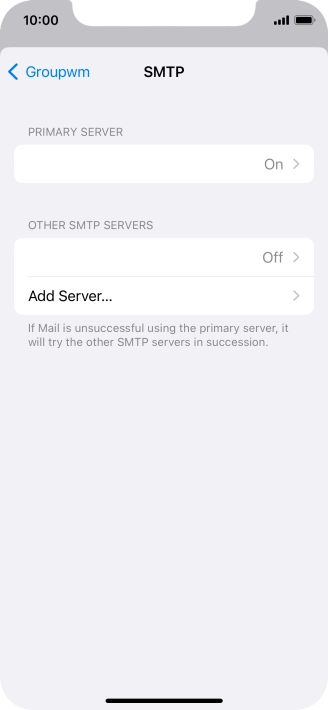 Press the field below 