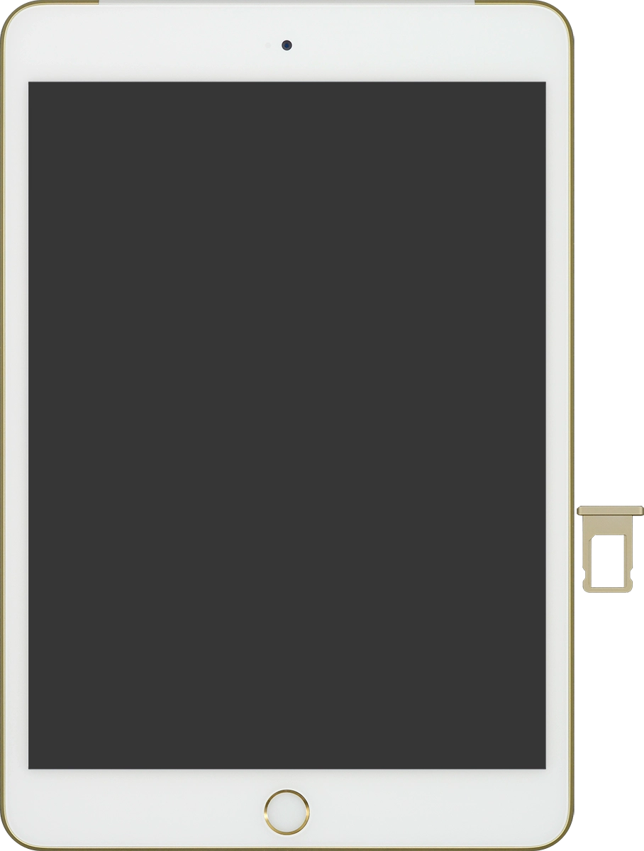 Turn your SIM so the angled corner of the SIM matches the angled corner of the SIM holder and place your SIM in the SIM holder.