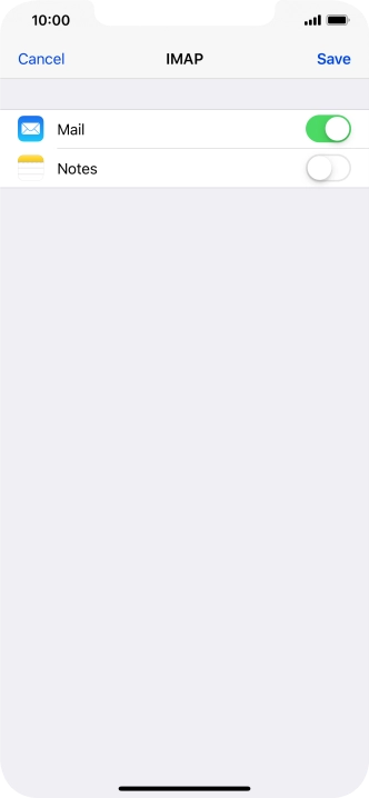 Press Save. Your email account has now been set up. To select more settings for incoming and outgoing server, proceed with the following steps.