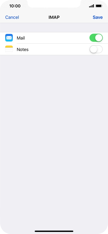 Press Save. Your email account has now been set up. To select more settings for incoming and outgoing server, proceed with the following steps.