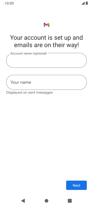 Press the field below 