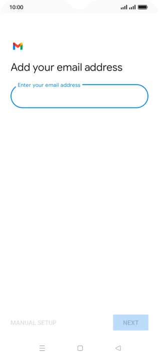 Press the field below 