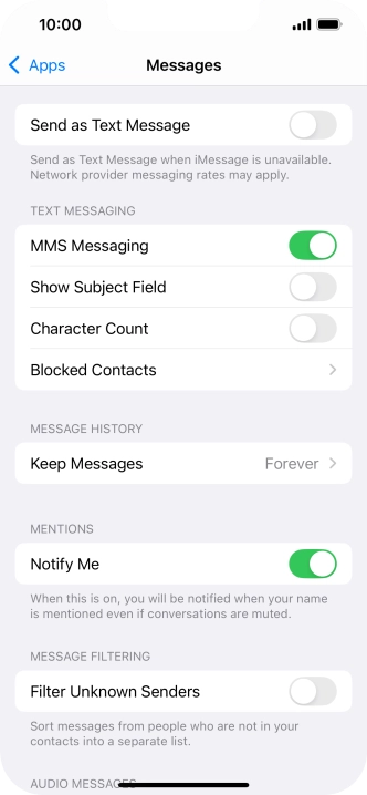 Slide your finger upwards starting from the bottom of the screen to return to the home screen.
