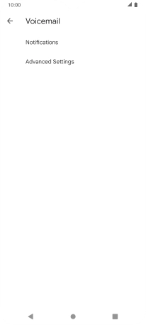 Press Advanced settings.